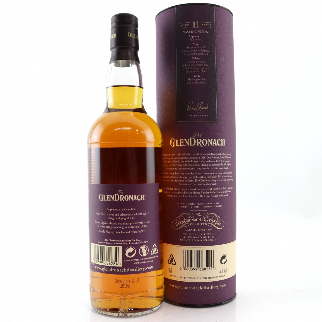 Glendronach 07 Sherry Cask 11 Year Old Danish Retail Exclusive Whisky Auctioneer