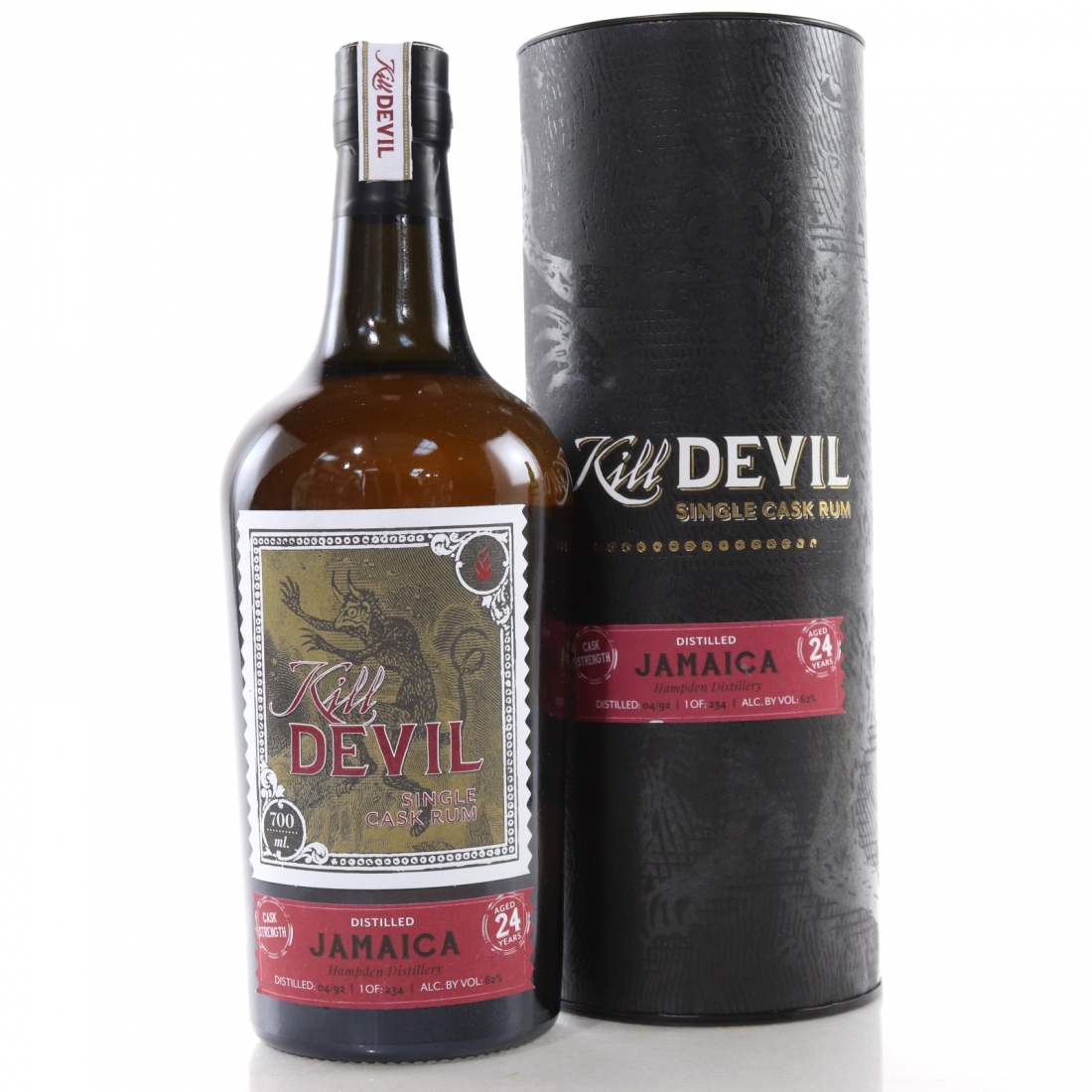 Hampden 1992 Kill Devil 24 Year Old Cask Strength Rum Whisky Auctioneer