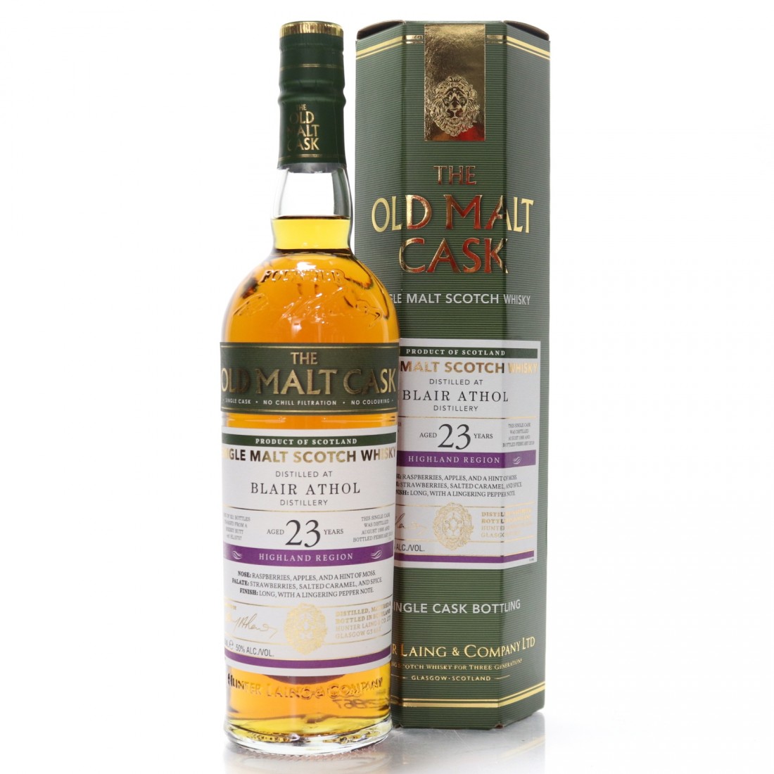 Blair Athol 1995 Hunter Laing 23 Year Old Whisky Auctioneer