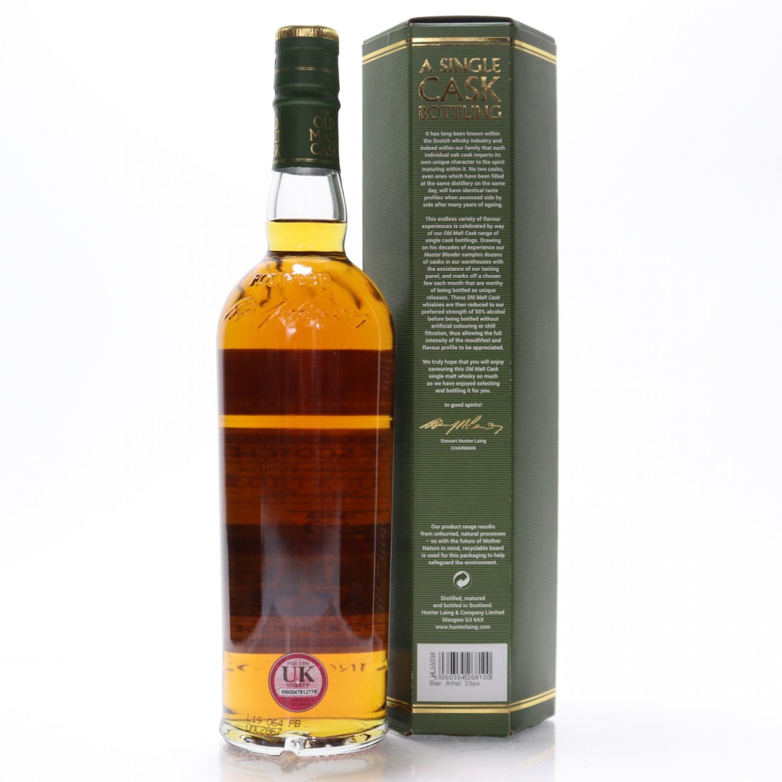 Blair Athol 1995 Hunter Laing 23 Year Old Whisky Auctioneer