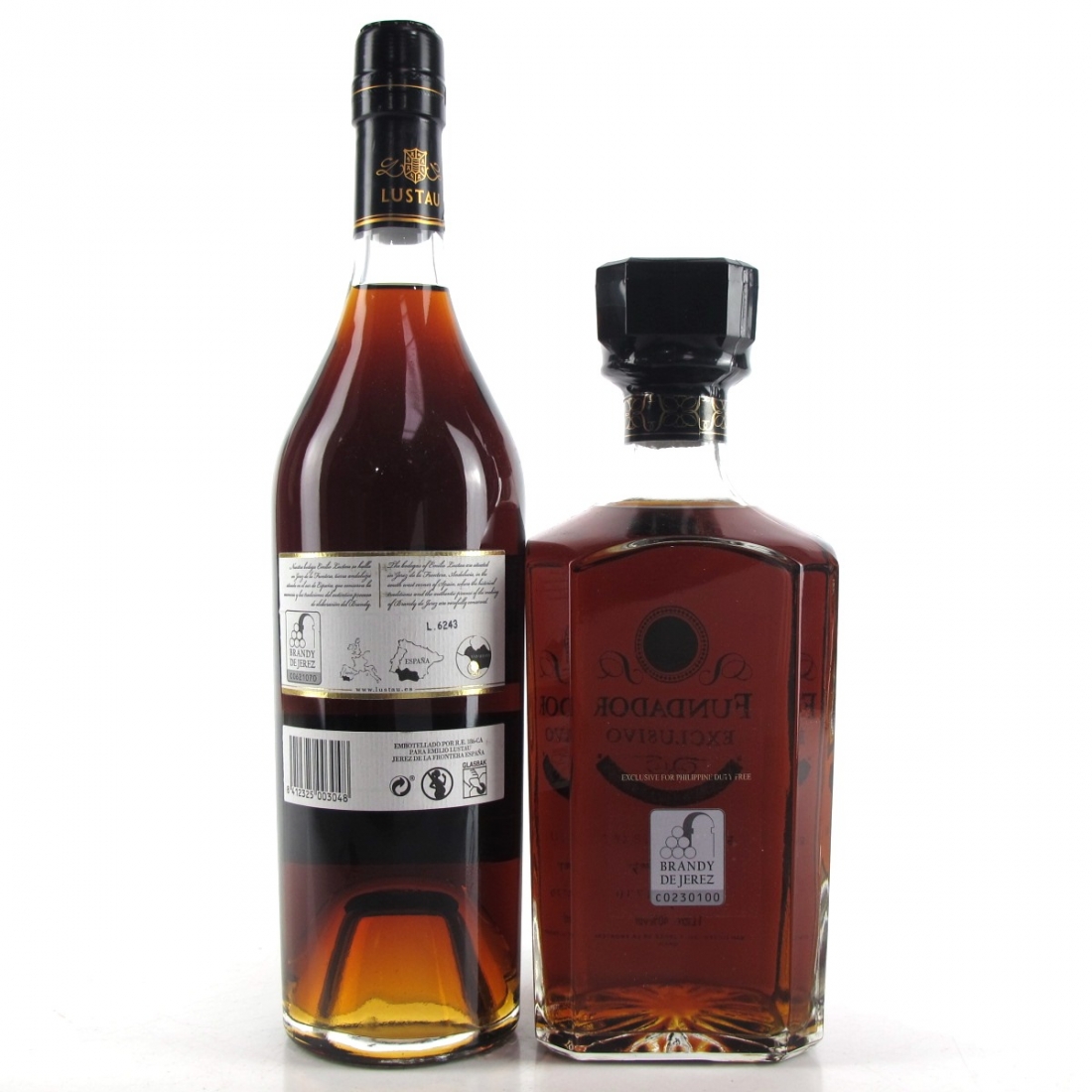 Spanish Brandy Selection x 2 / Including Fundador Exclusivo Solera Gran