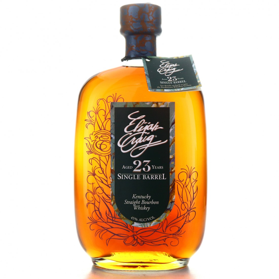 Elijah Craig 1989 Single Barrel 23 Year Old Whisky Auctioneer