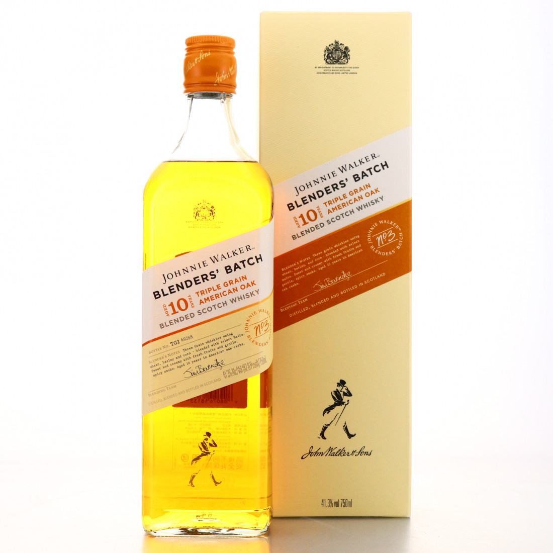 Johnnie Walker 10 Year Old Blenders' Batch 3 Triple Grain 75cl / US