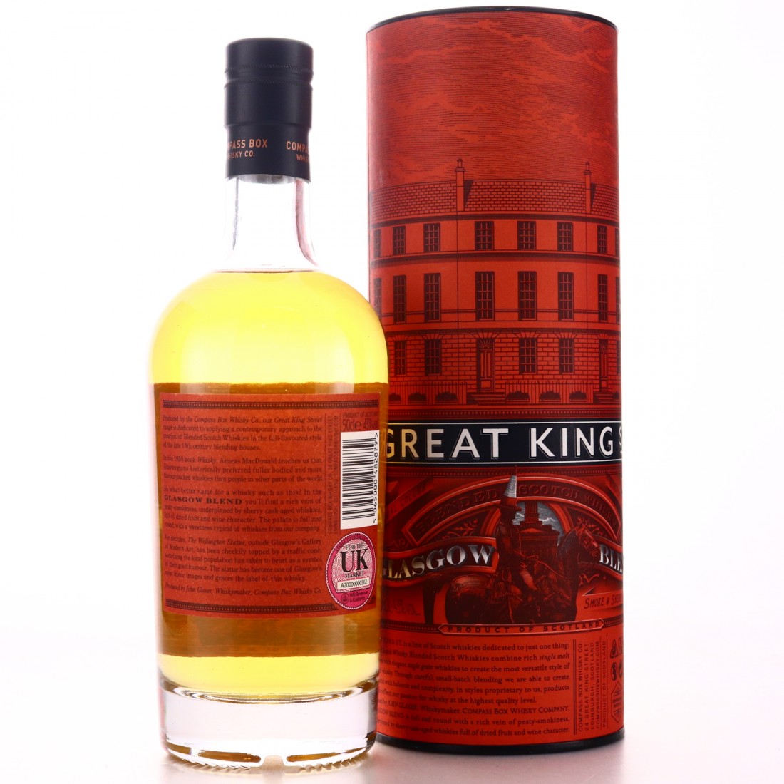 Compass Box Great King Street 50cl / Glasgow Blend Whisky Auctioneer