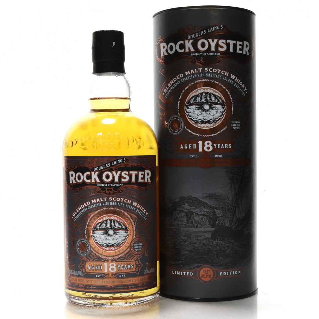 Rock Oyster 18 Year Old Whisky Auctioneer