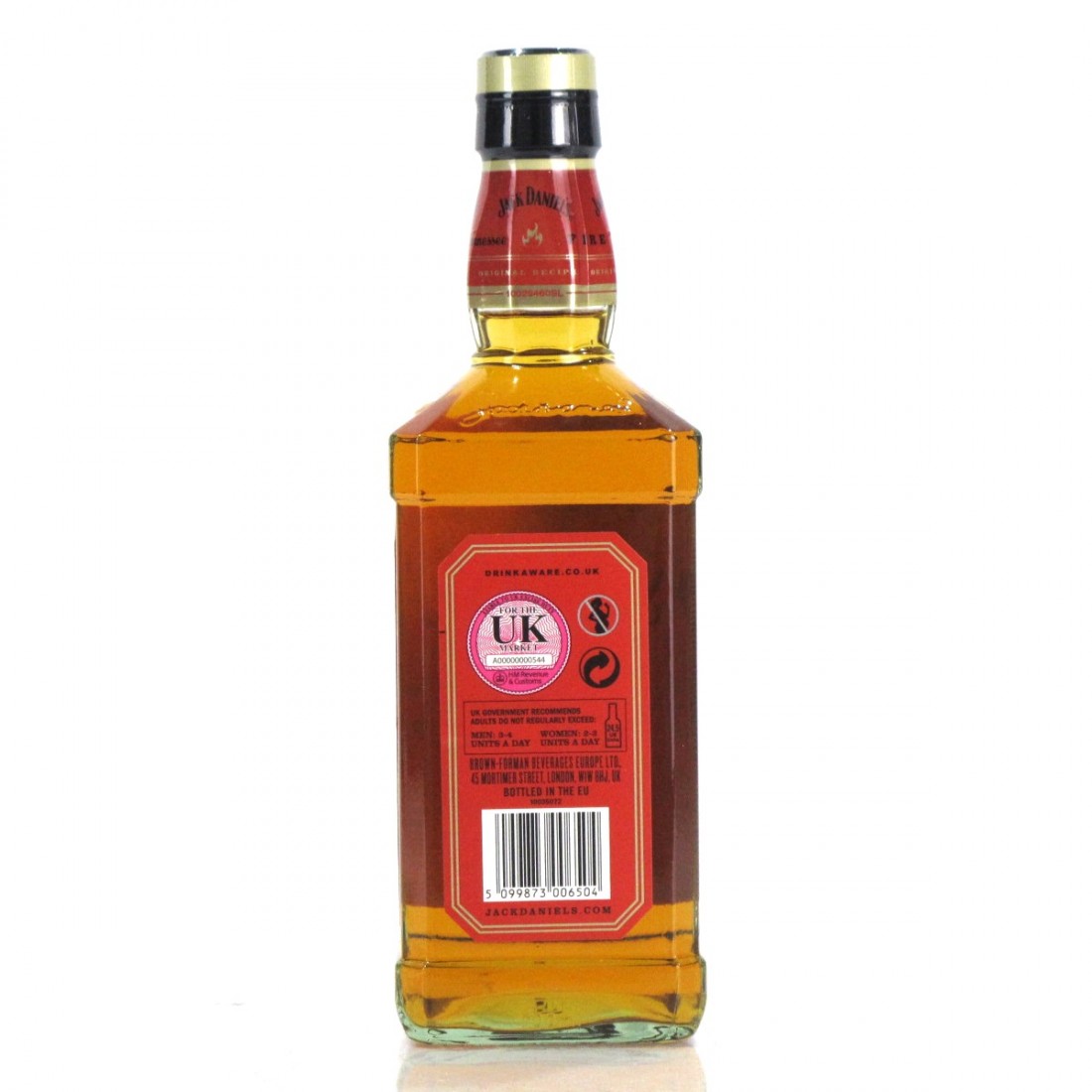 Jack Daniel's Tennessee Fire / Cinnamon Liqueur Whisky Auctioneer