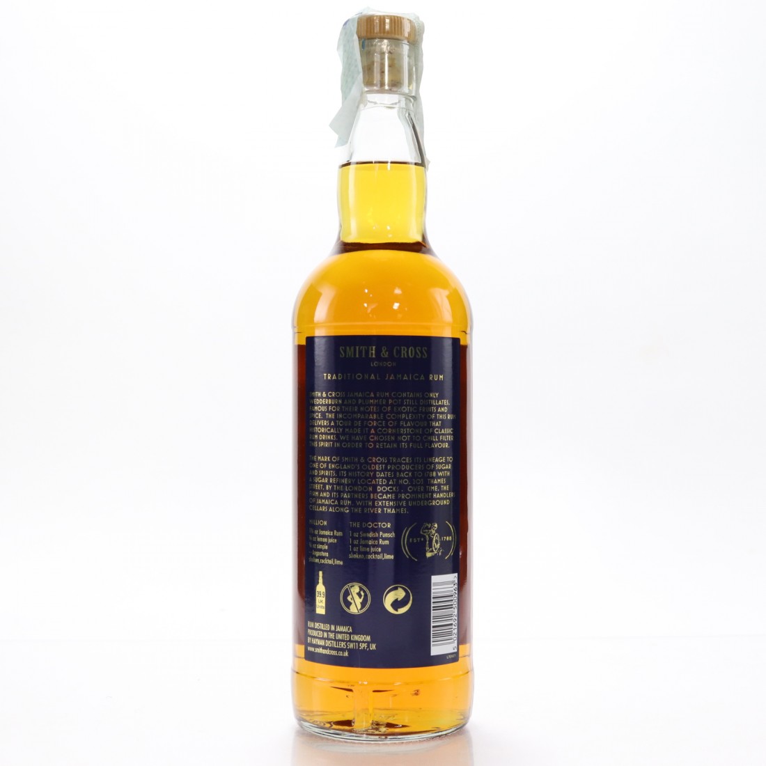 Smith and Cross Plummer & Wedderburn Pot Still Jamaica Rum Whisky
