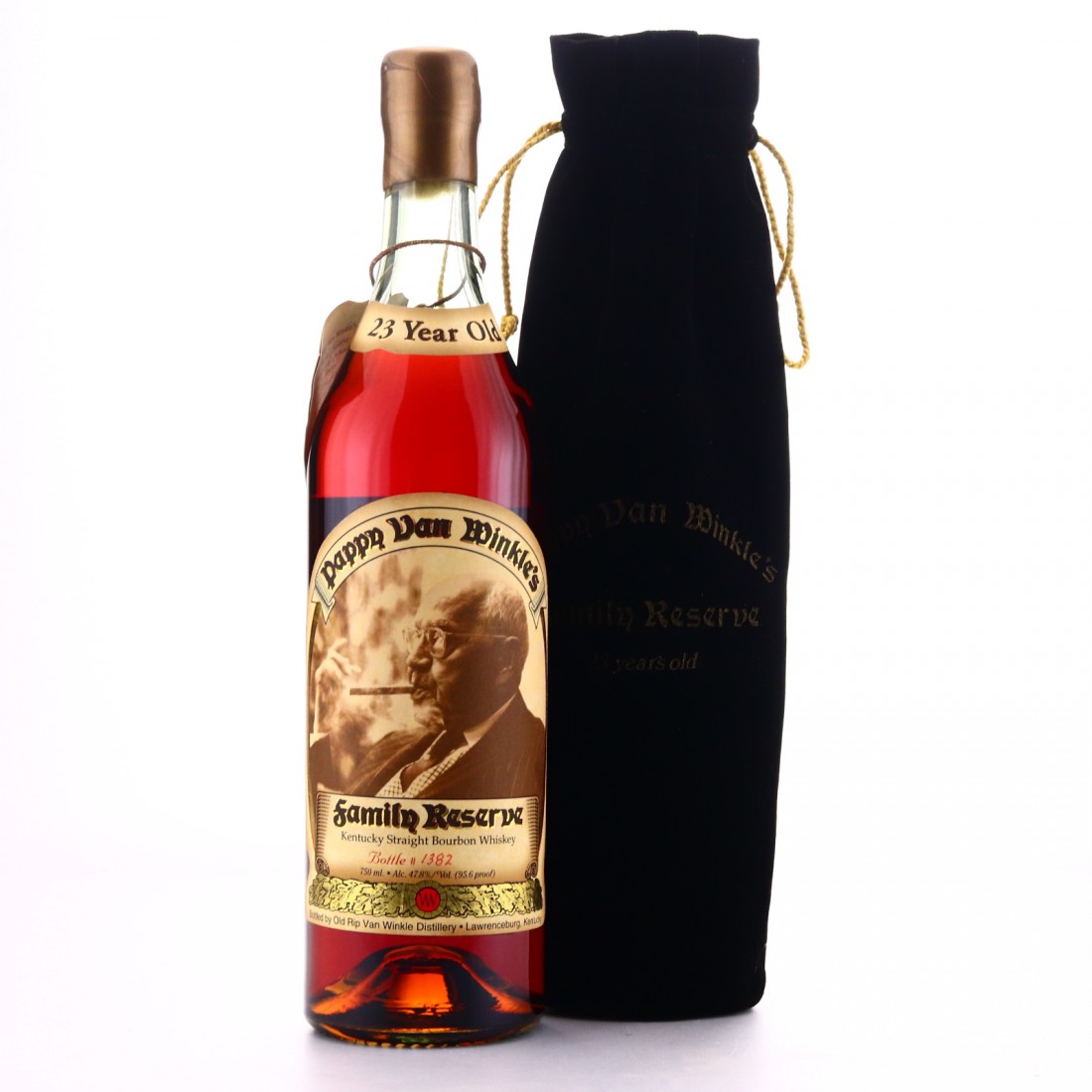 Pappy Van Winkle 23 Year Old Family Reserve 1999 Gold Wax First Release Whisky Auctioneer