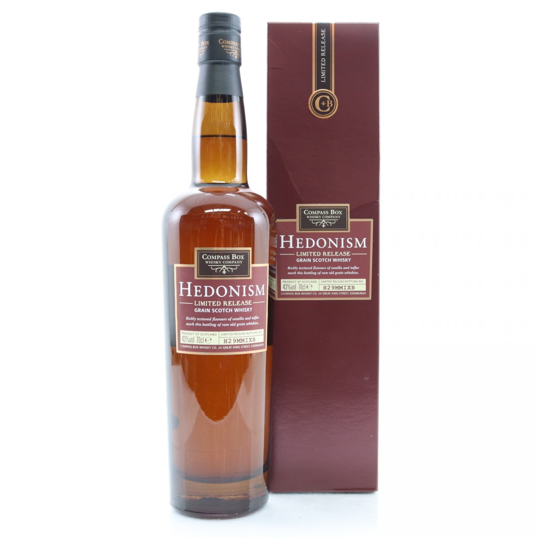 Compass Box Hedonism Whisky Auctioneer