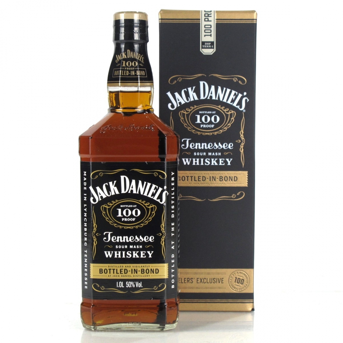 Jack Daniel's Bottled in Bond 100 Proof 1 Litre Whisky Auctioneer