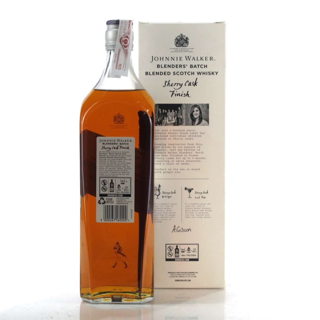 Johnnie Walker 12 Year Old Blenders' Batch Exp7 1 Litre / Sherry Cask