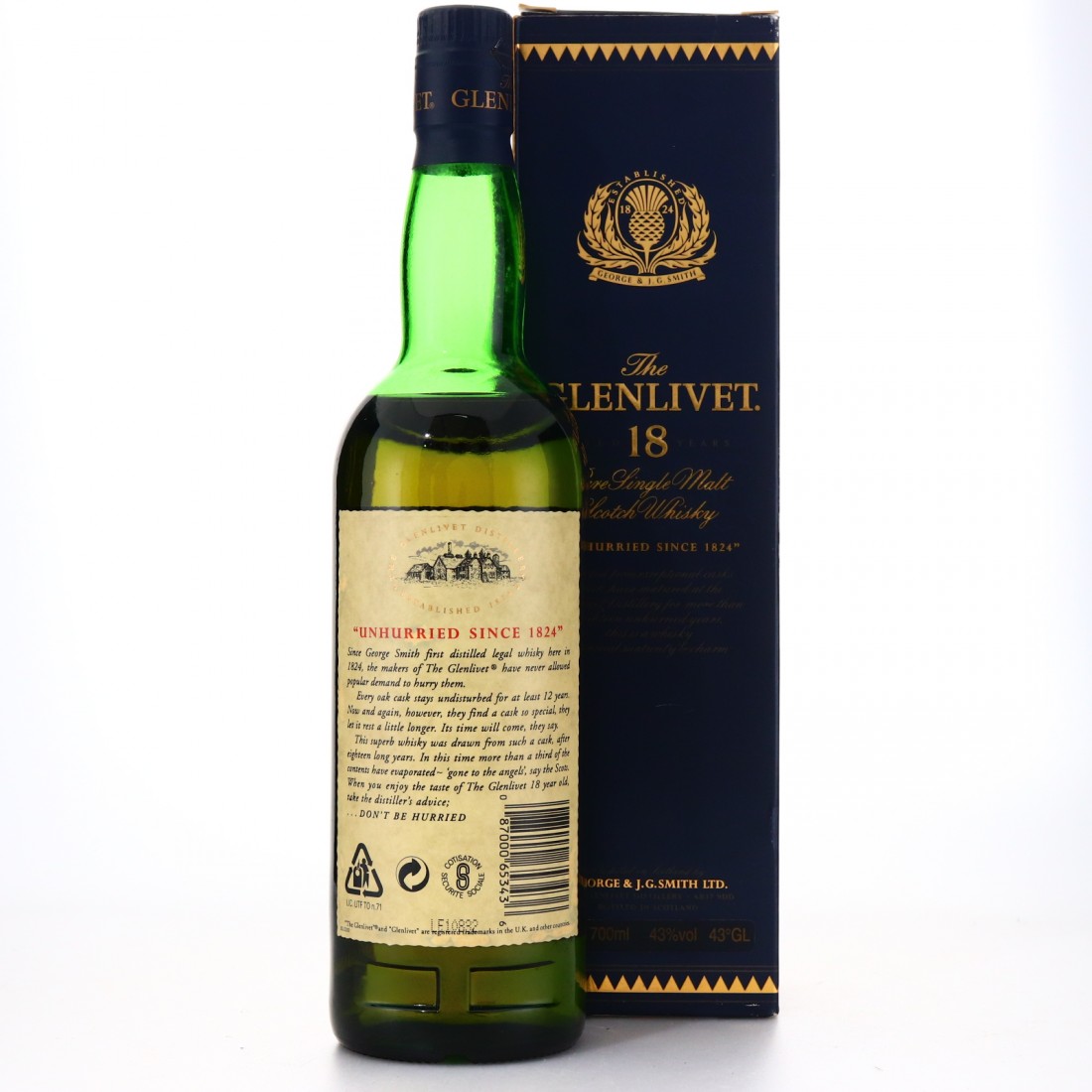 Glenlivet 18 Year Old Whisky Auctioneer