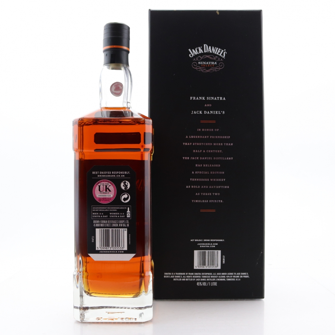 Jack Daniel's Sinatra Select 1 Litre Whisky Auctioneer