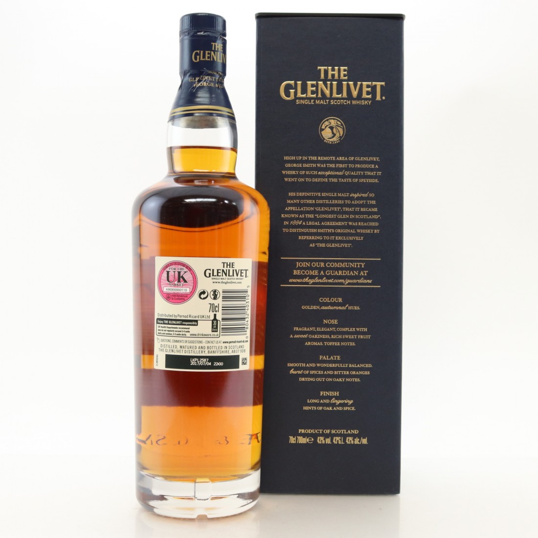Glenlivet 18 Year Old Whisky Auctioneer