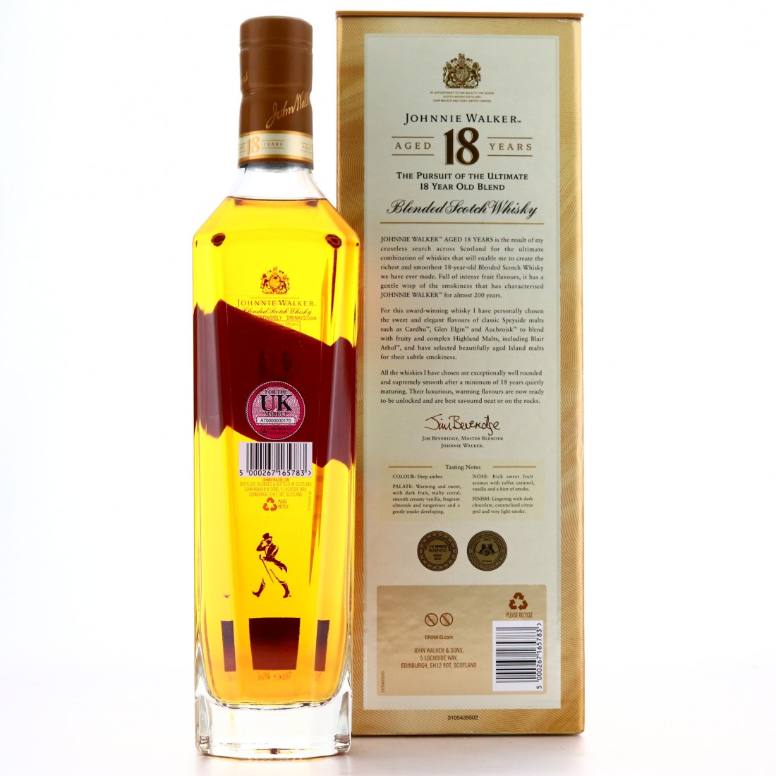 Johnnie Walker Gold label 18 Year Old Whisky Auctioneer