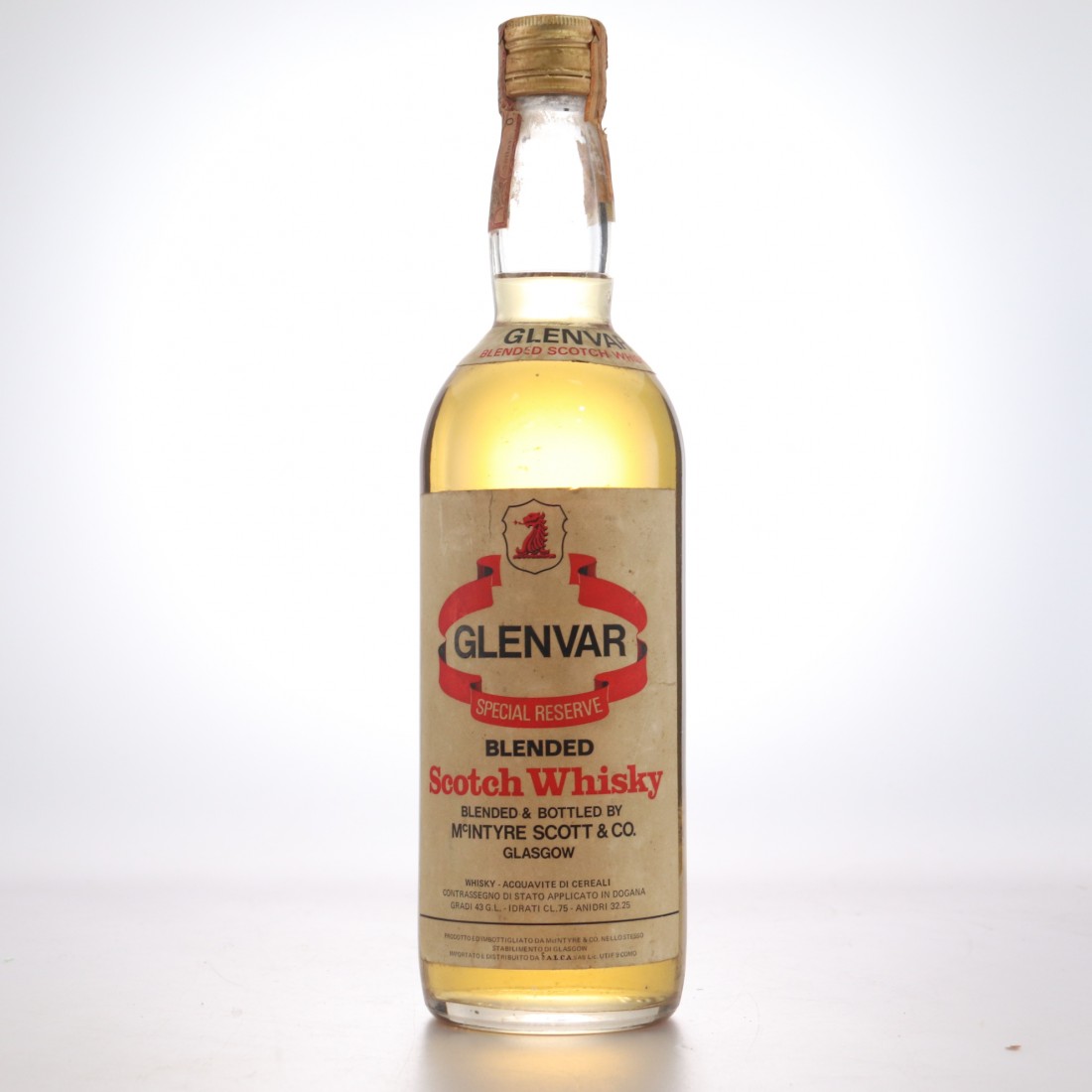 Glenvar Blended Scotch Whisky Whisky Auctioneer