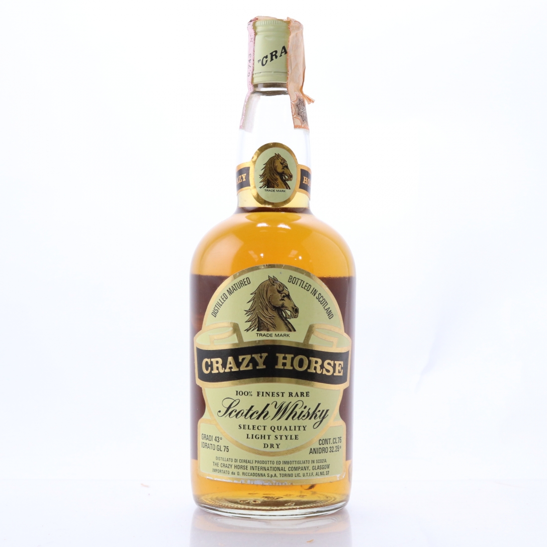 Crazy Horse Scotch Whisky 1970s Whisky Auctioneer