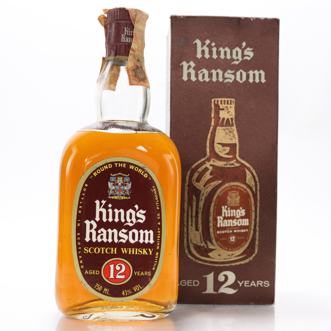 King's Ransom 12 Year Old 1970s Whisky Auctioneer