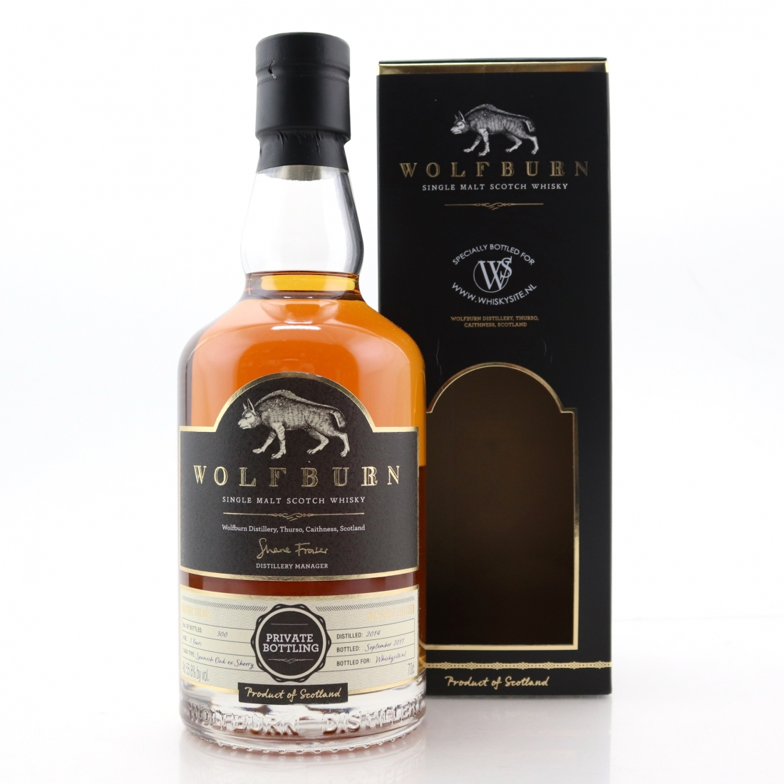 Wolfburn 2014 Private Bottling / Whiskysite.nl | Whisky Auctioneer