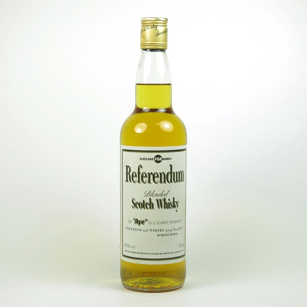 Referendum Blend / Say 'Aye' to a Scottish Parliament Whisky Auctioneer