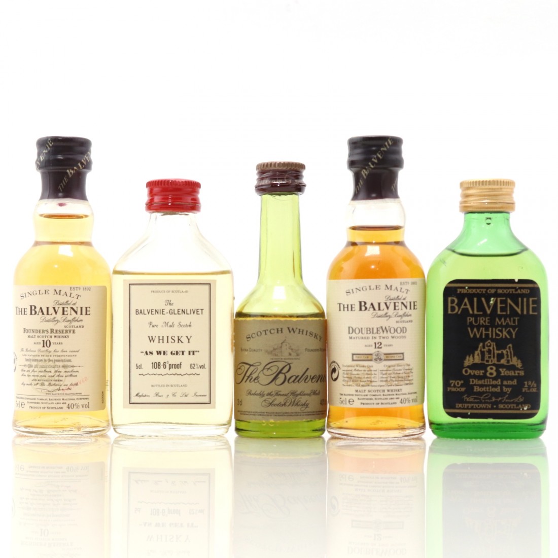 balvenie mini bottles