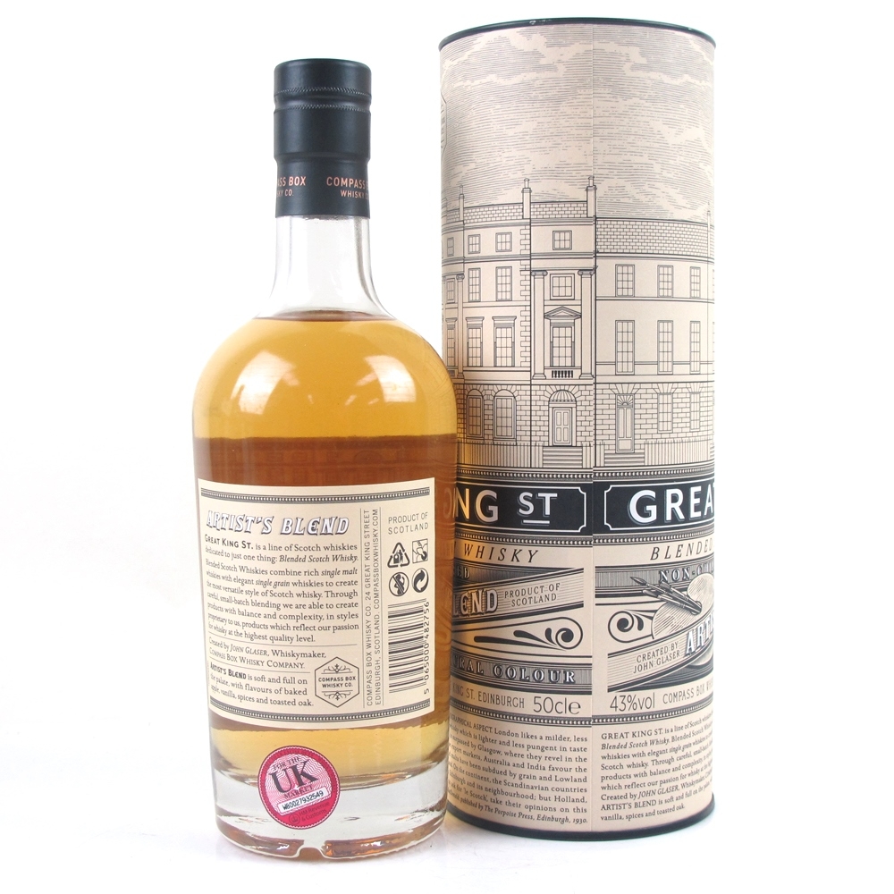 Compass Box Great King Street Whisky Auctioneer