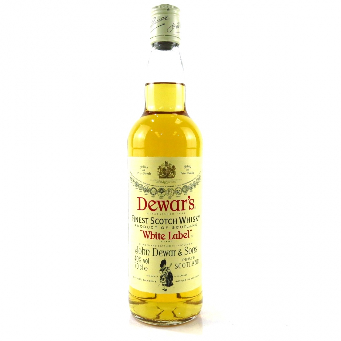 Dewar's White Label Whisky Auctioneer