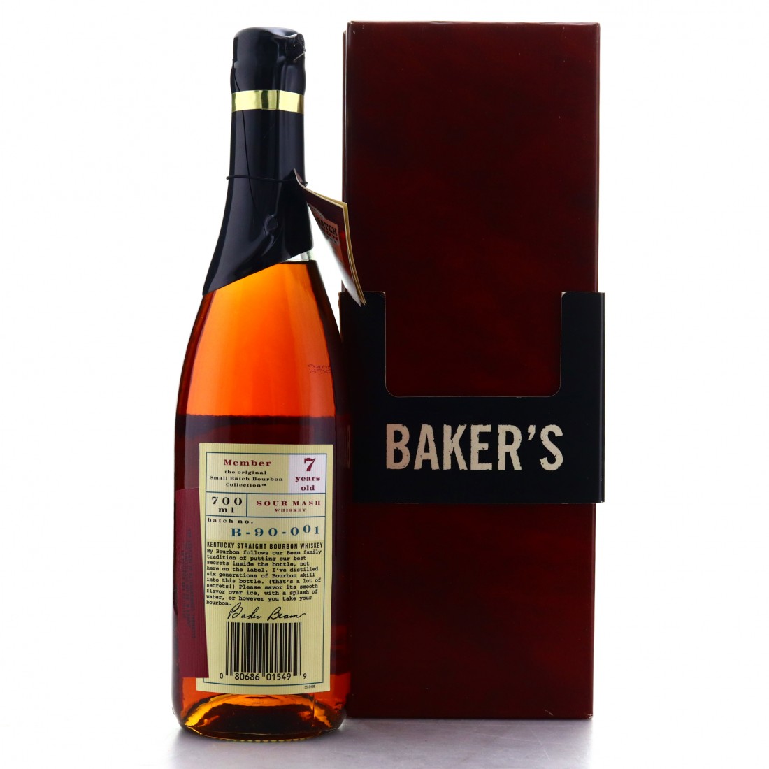 Baker's 7 Year Old 107 Proof Kentucky Straight Bourbon B90001