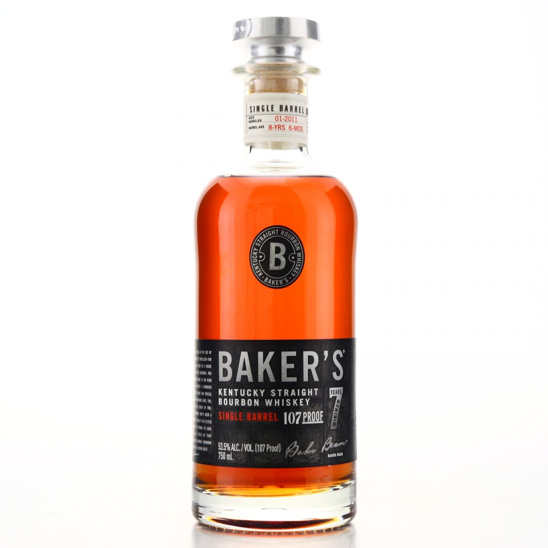 Baker's 2011 Single Barrel 8 Year Old Whisky Auctioneer