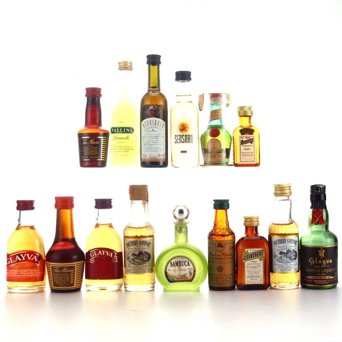 Liqueur Miniatures x 15 Whisky Auctioneer