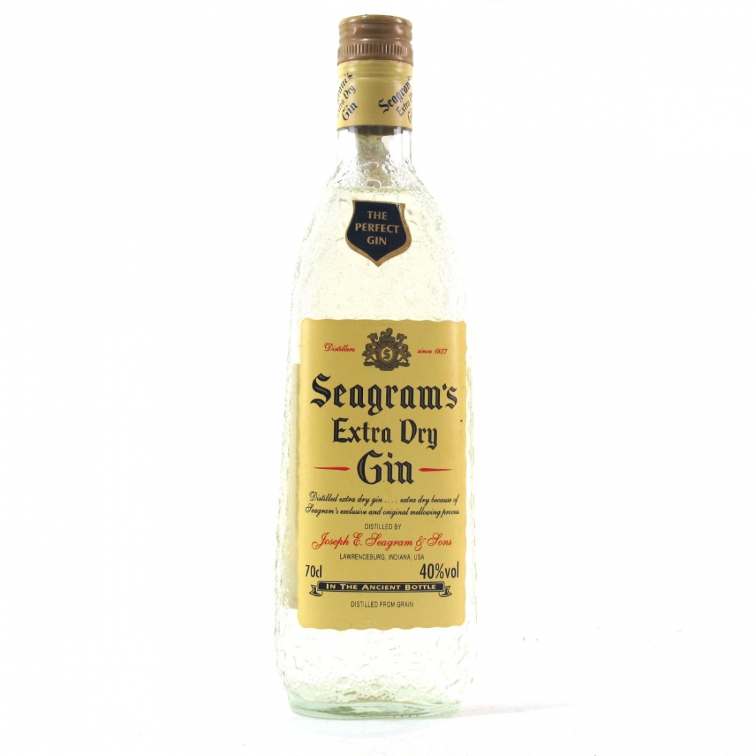 Seagram's Extra Dry Gin Whisky Auctioneer