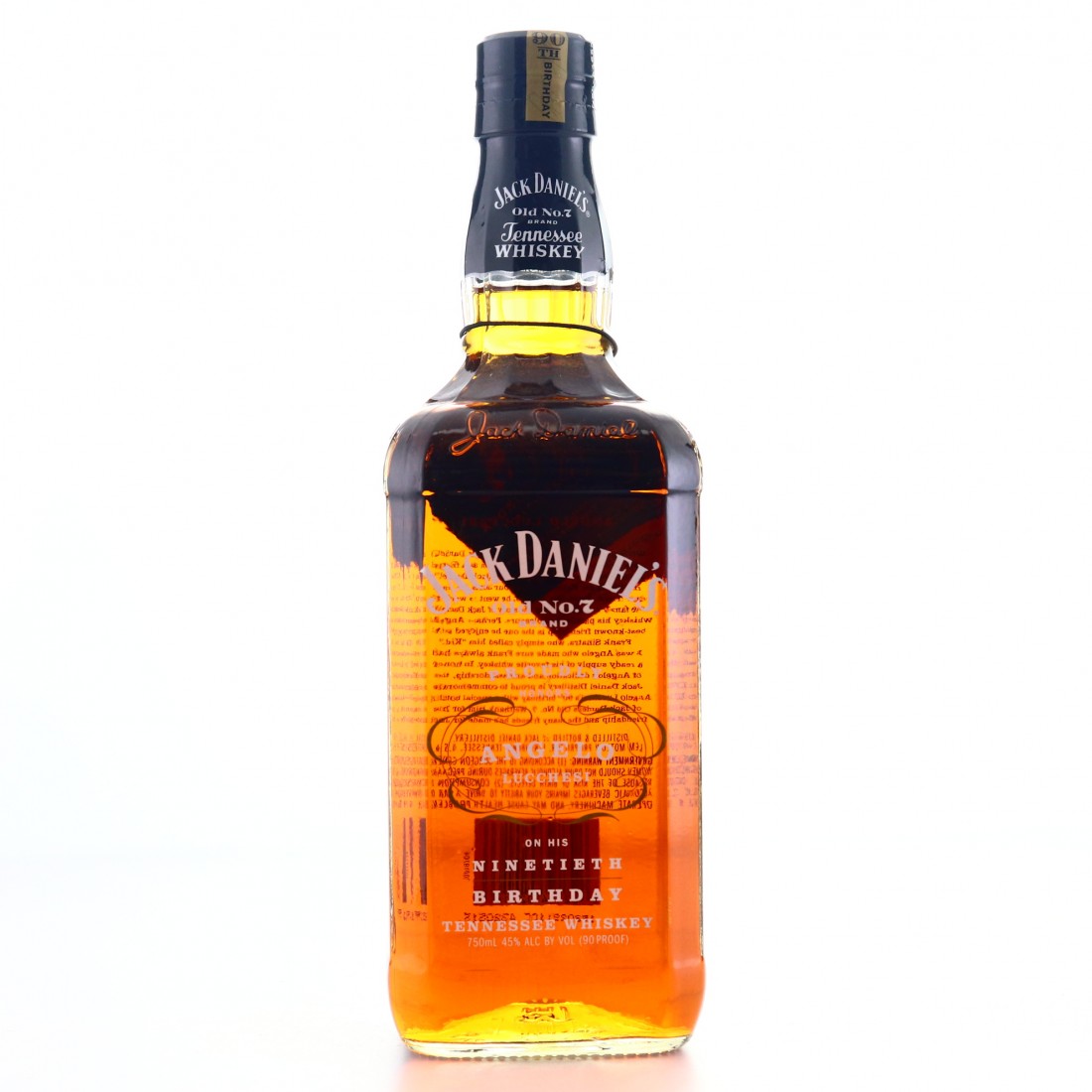 Jack Daniel's Angelo Lucchesi 90th Birthday Whisky Auctioneer