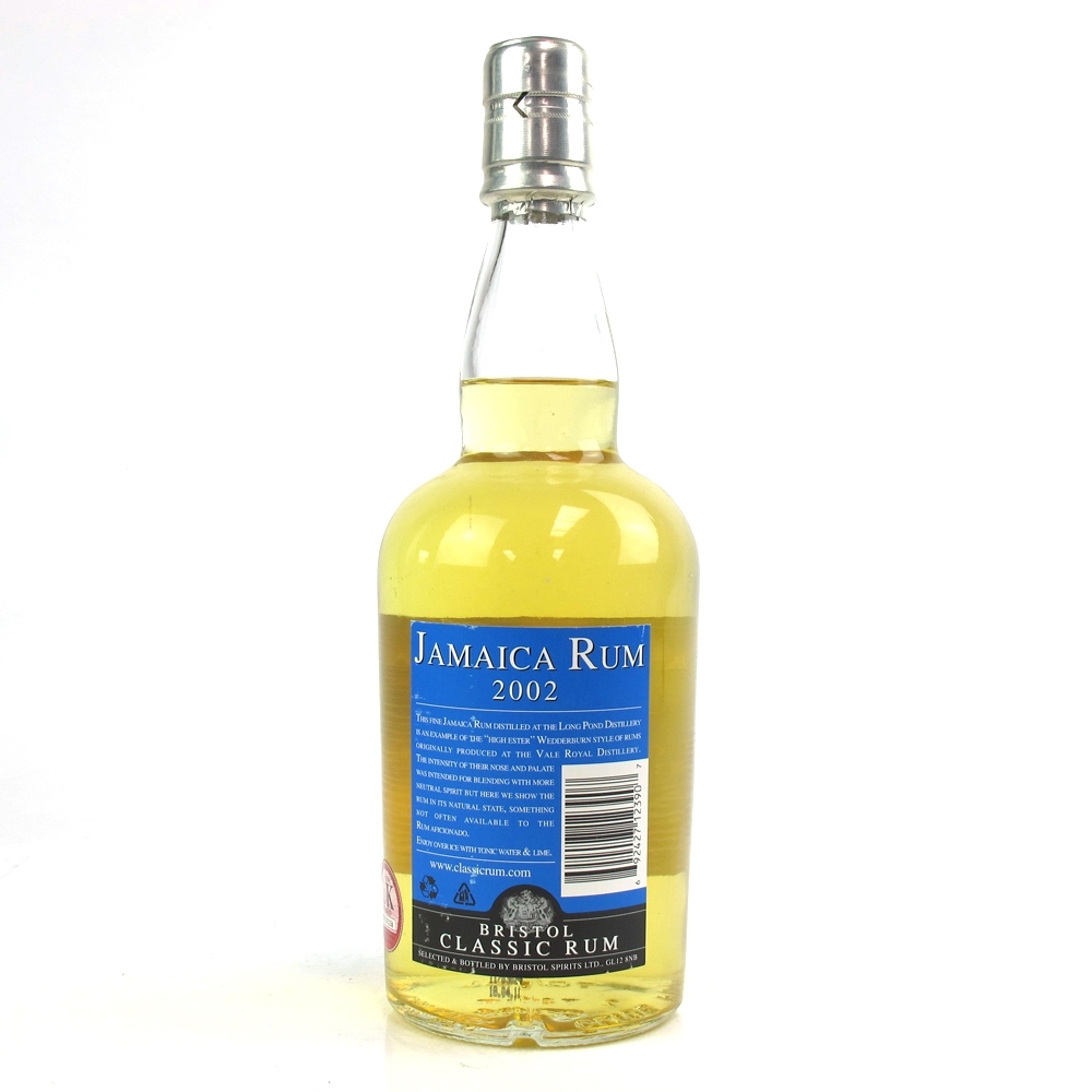 Long Pond 2002 Vale Royal Wedderburn Jamaican Rum Whisky Auctioneer
