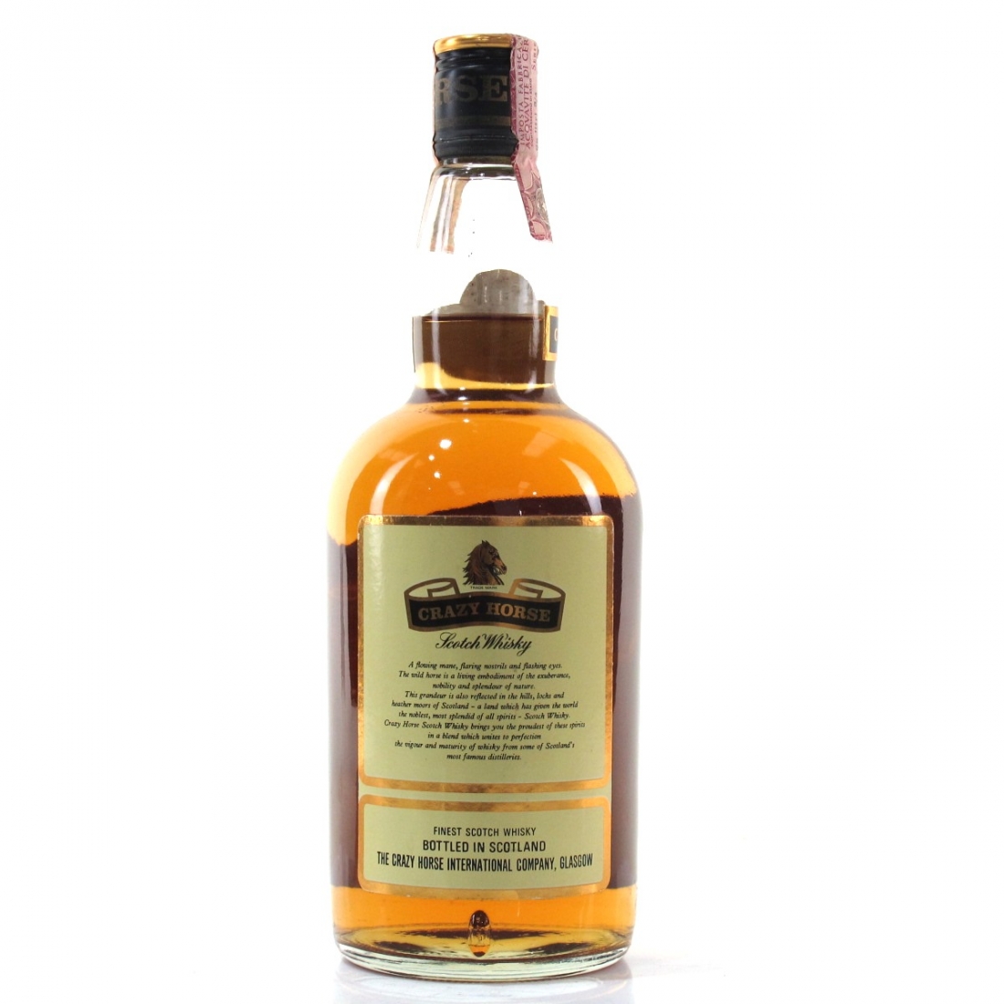 Crazy Horse Scotch Whisky 1970s Whisky Auctioneer