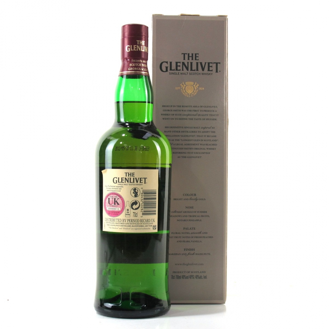 Glenlivet 12 Year Old Whisky Auctioneer