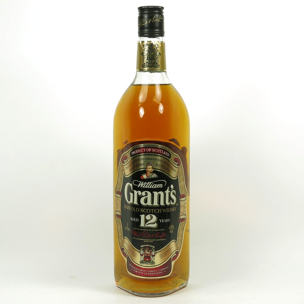 Grants 12 Year Old 1 Litre | Whisky Auctioneer
