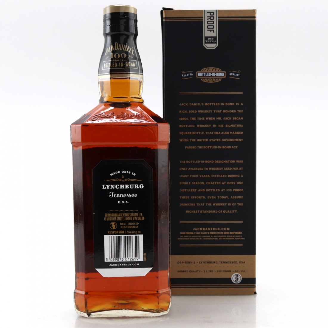 Jack Daniel's Bottled in Bond 100 Proof 1 Litre Whisky Auctioneer