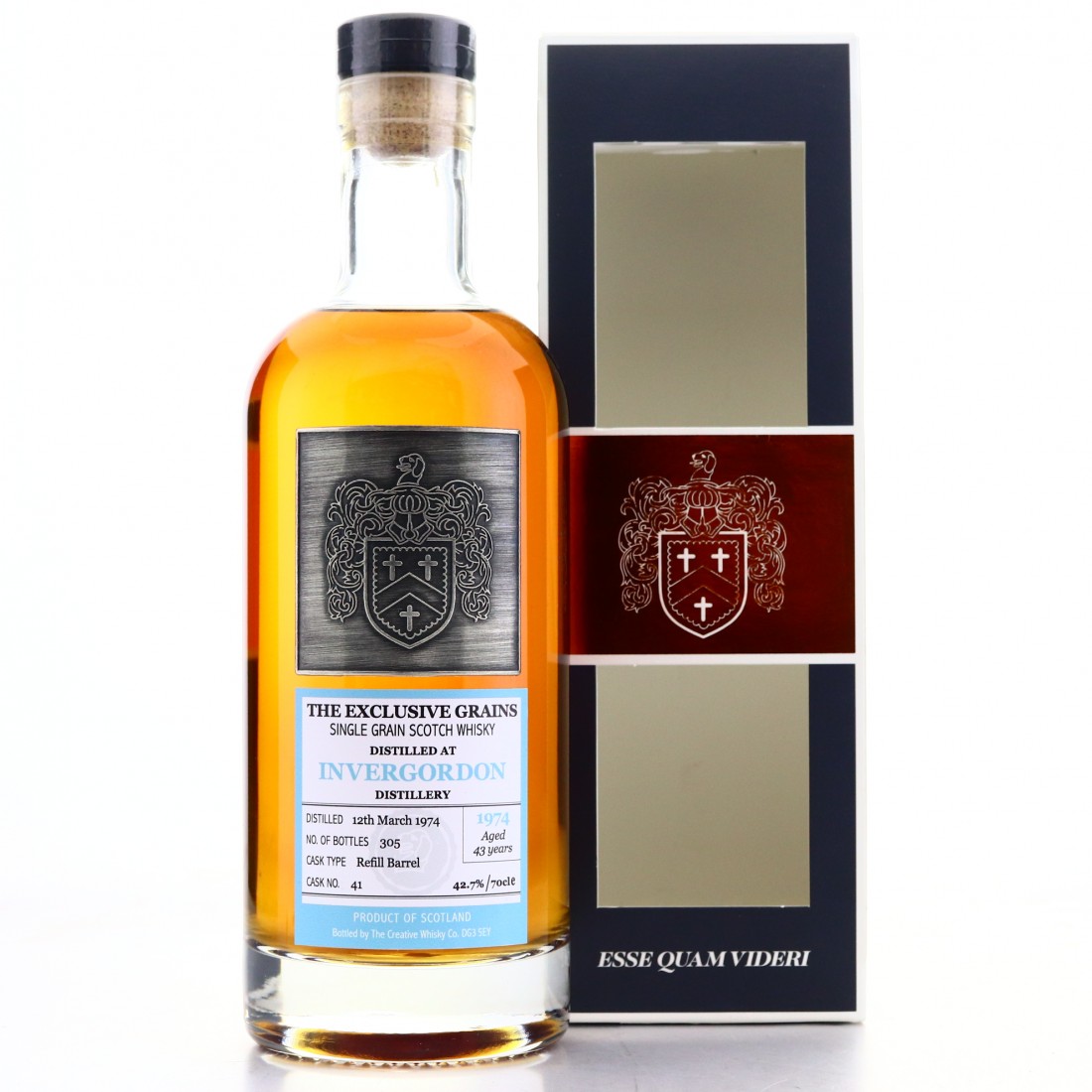 Invergordon 1974 Creative Whisky Co 43 Year Old Whisky Auctioneer