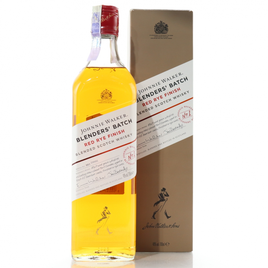 Johnnie Walker Blenders' Batch 1 / Red Rye Finish Whisky Auctioneer