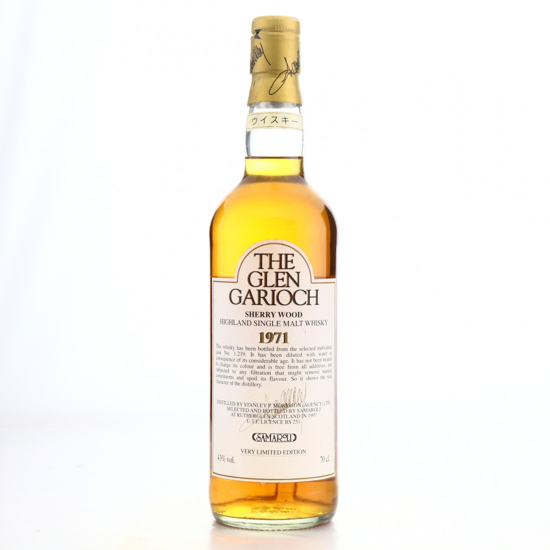Glen Garioch 1971 Samaroli Very Limited Edition Whisky Auctioneer