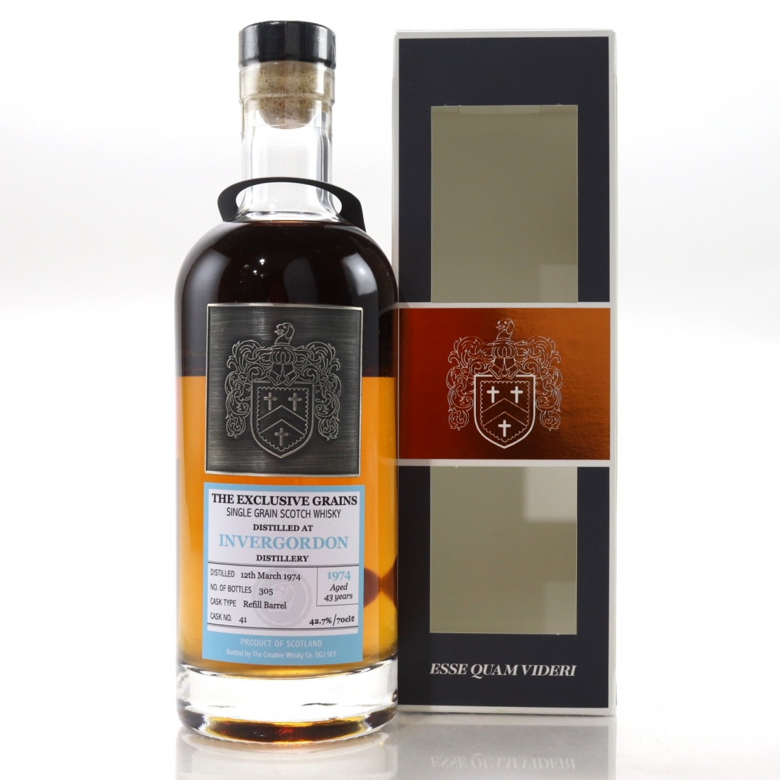 Invergordon 1974 Creative Whisky Co 43 Year Old Whisky Auctioneer