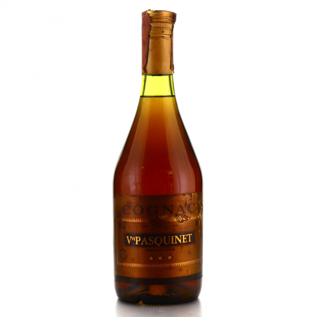 Pasquinet 3 Star Cognac 1980s | Whisky Auctioneer
