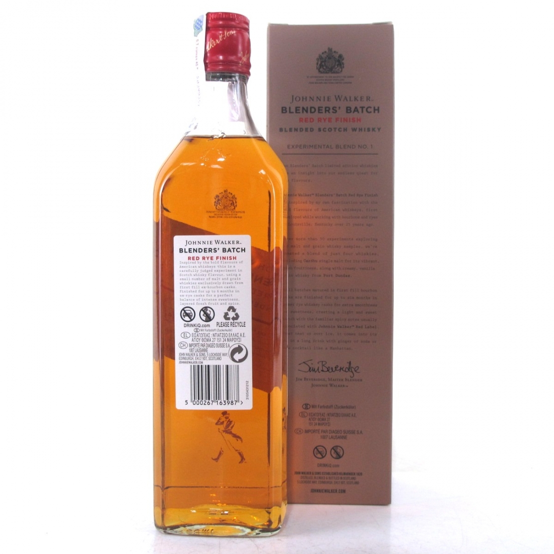Johnnie Walker Blenders' Batch 1 / Red Rye Finish Whisky Auctioneer