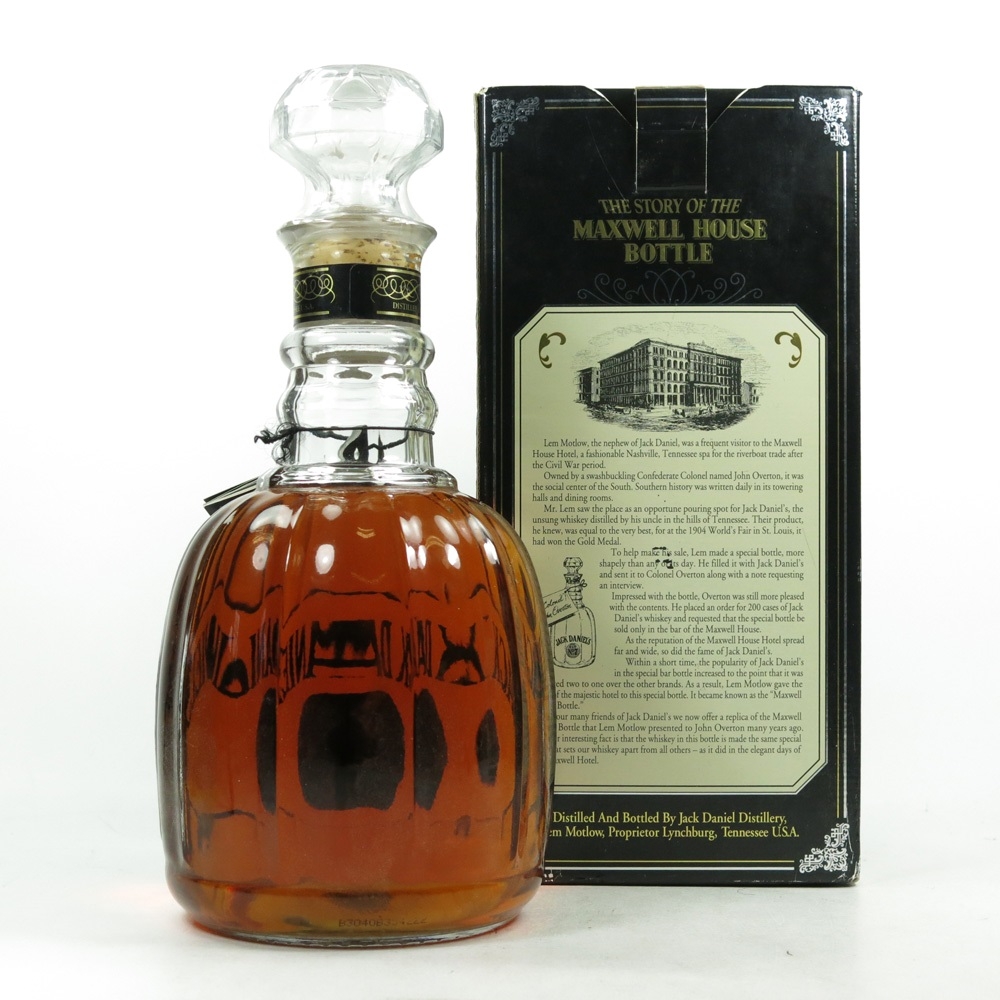 Jack Daniel's Maxwell House 1.5 Litre Whisky Auctioneer