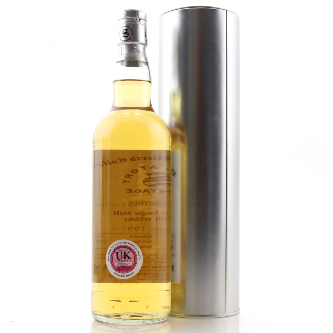 Glenrothes 1997 Signatory Vintage 21 Year Old Whisky Auctioneer