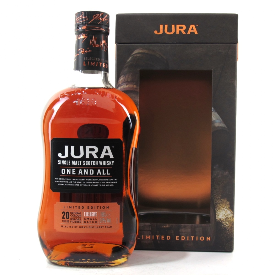 Jura 20 Year Old One and All Whisky Auctioneer