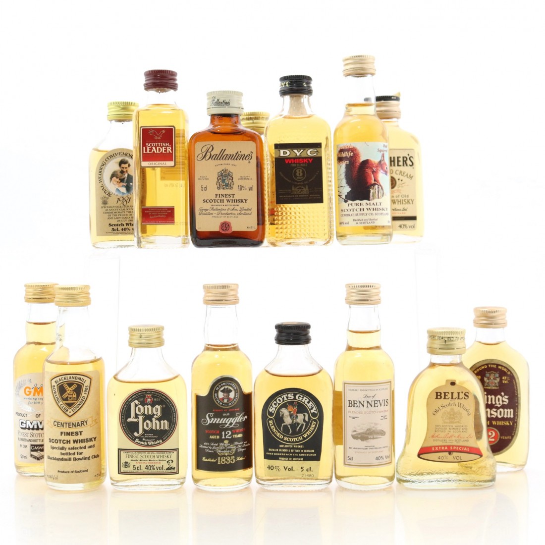 Scotch Whisky Miniature Selection x 15 | Whisky Auctioneer
