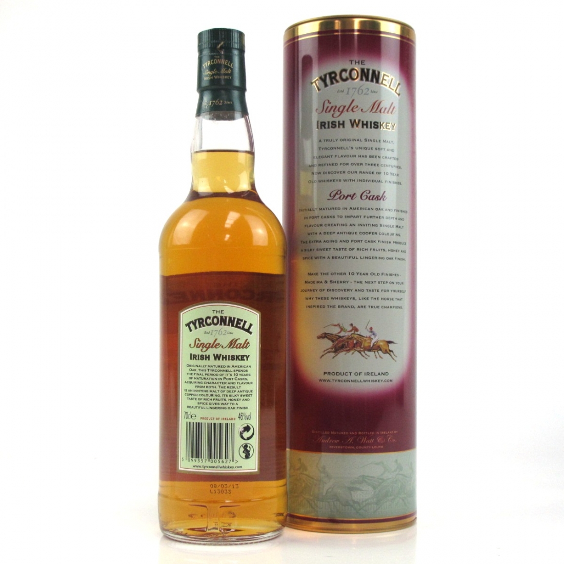 tyrconnell 10 year port cask