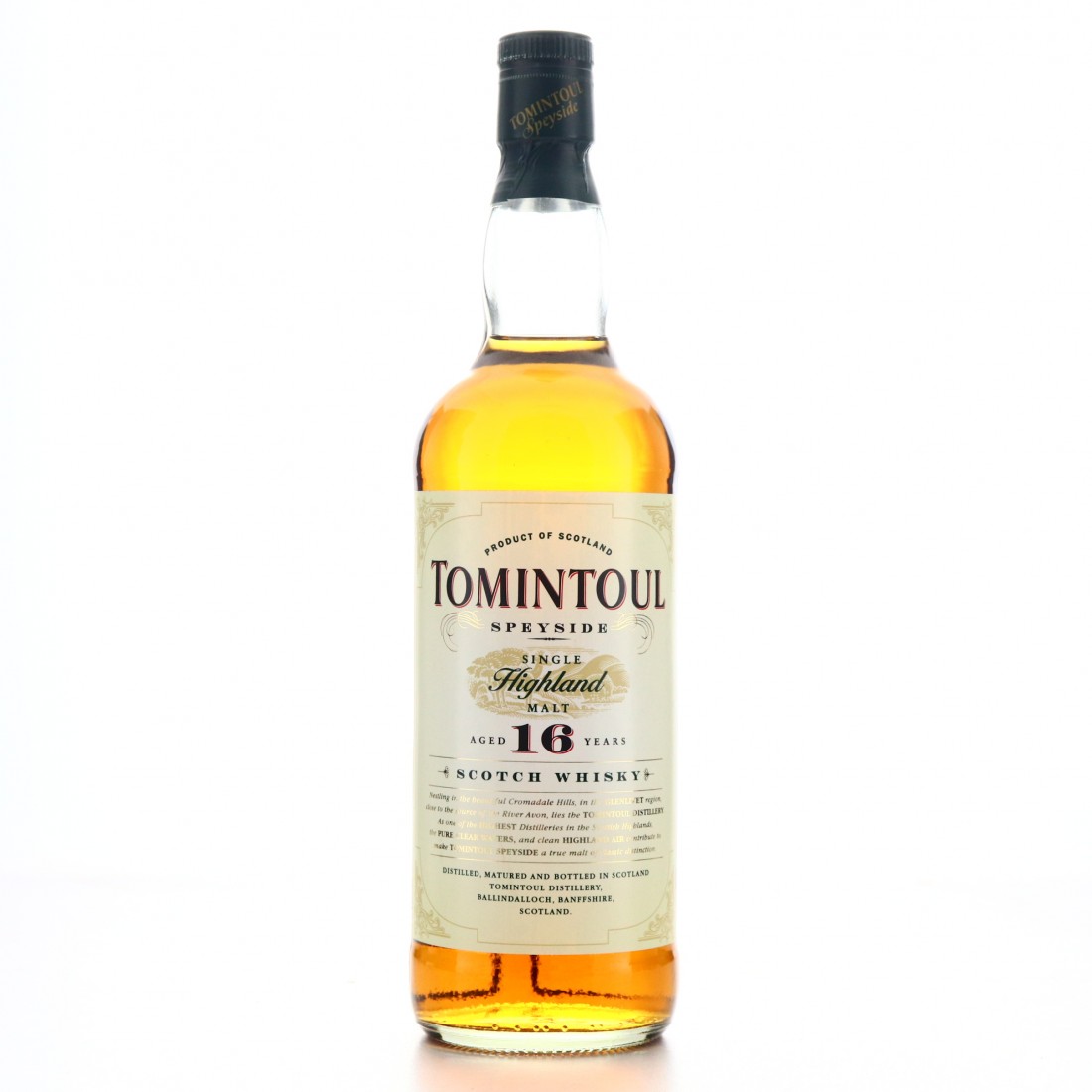 Tomintoul 16 Year Old 75cl / US Import Whisky Auctioneer