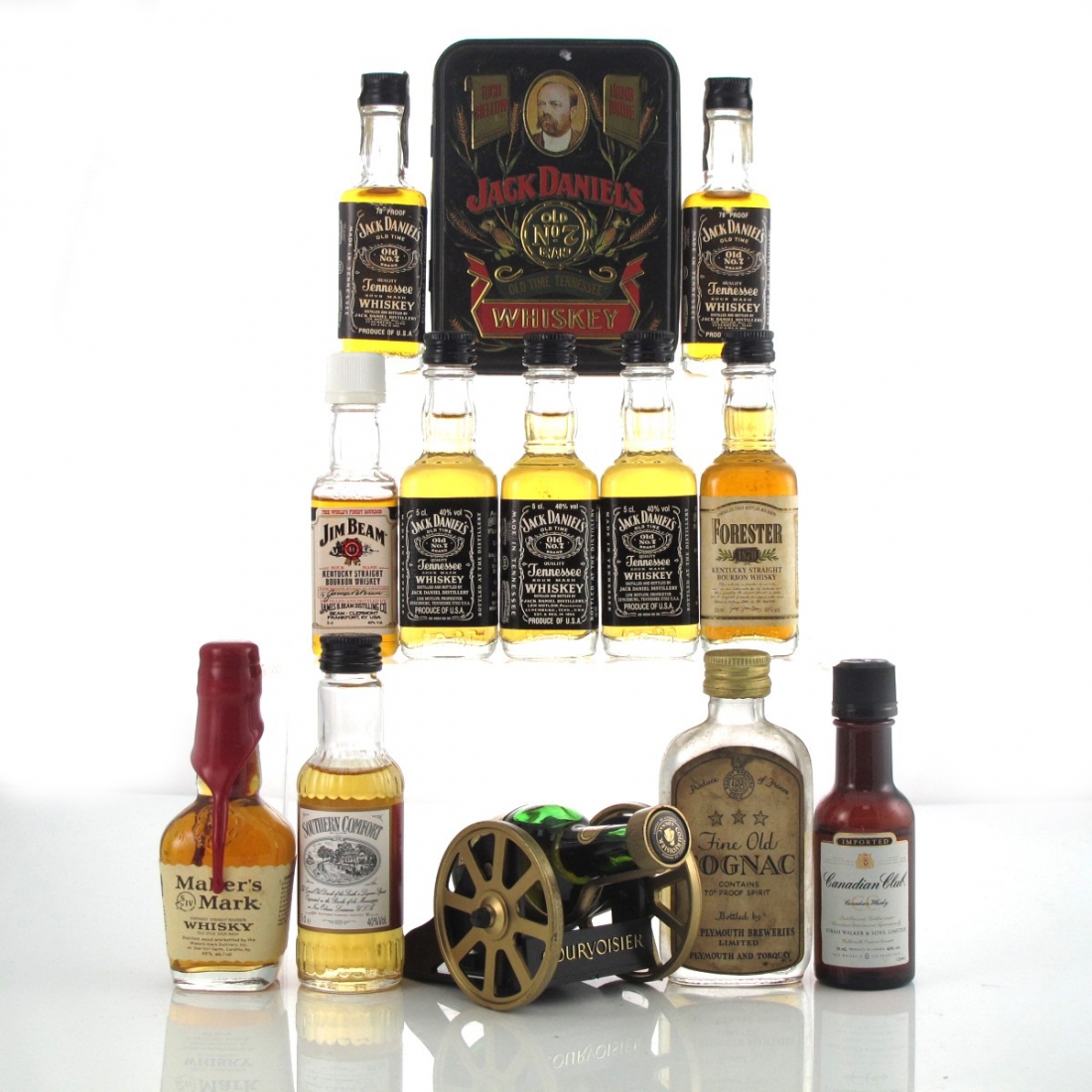 American Whiskey & Cognac Miniatures x 12 | Whisky Auctioneer